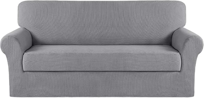 Turquoize Stretch Sofa Slipcover 2 Pieces Sofa Cover Couch Cover