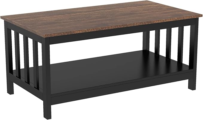 ChooChoo Farmhouse Coffee Table, 40 Inch