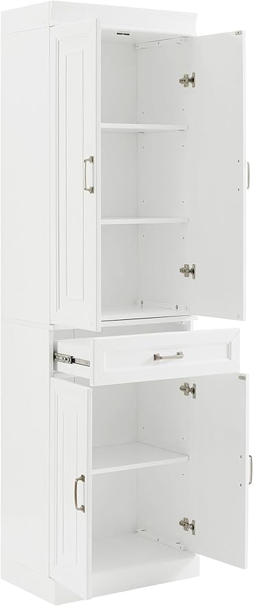 Crosley Furniture Stanton 2-Piece Pantry Storage Cabinet Set