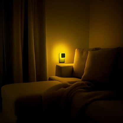 Sujeet Night Light, Night Lights Plug into Wall,Nightlight Plug in Night Light, Dusk to Dawn Night Lamp Led Night Lights for Adults Bedroom, Bathroom, Hallway (Amber)