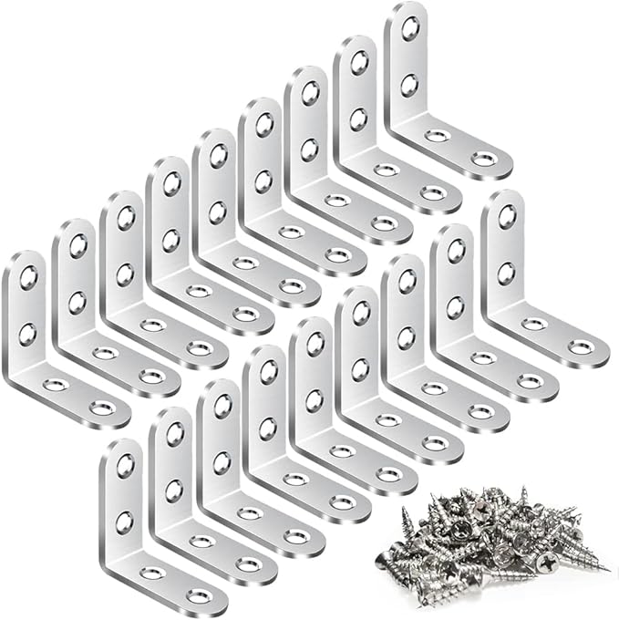 Vicuna R 18PCS L Bracket, Stainless Steel Corner Brace