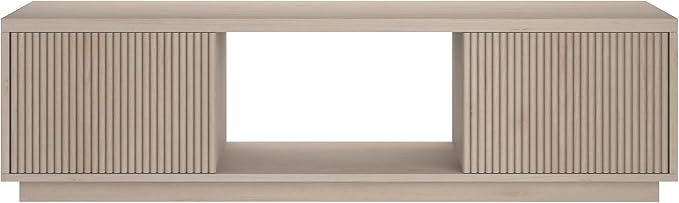 Henn&Hart Fluted TV Stand for TVs up to 65"