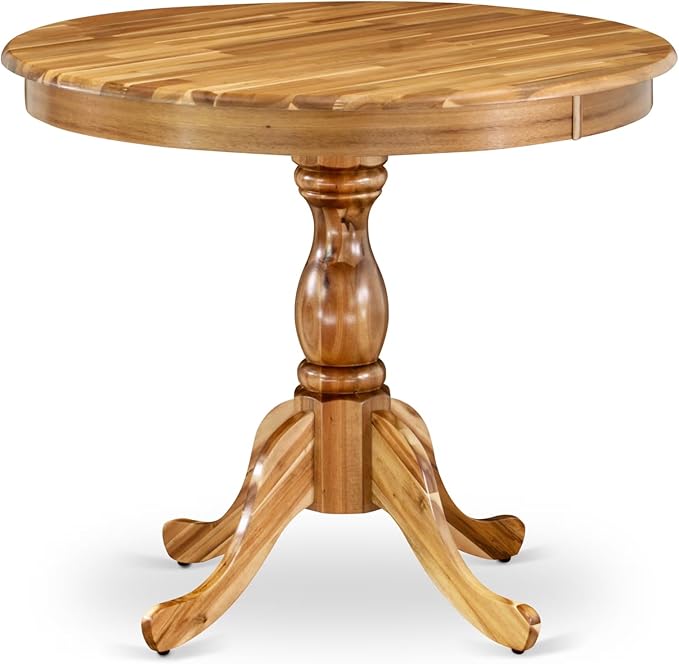 East West Furniture AMT-ANA-TP Antique Dining Room Table