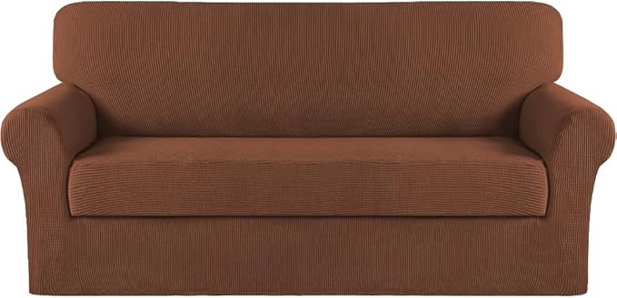 Turquoize Stretch Sofa Slipcover 2 Pieces Sofa Cover Couch Cover