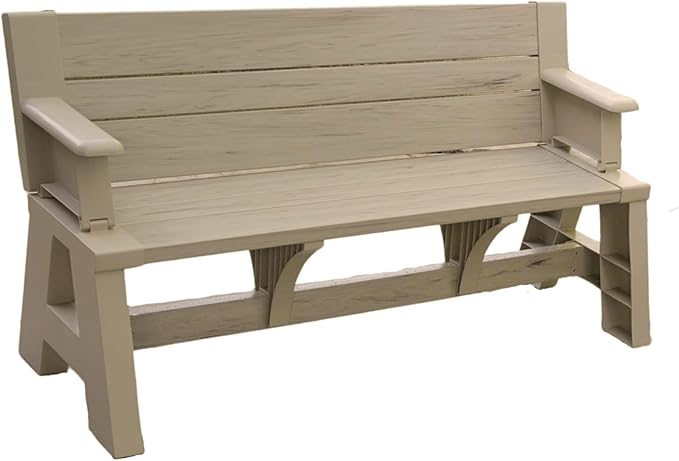 Convert-a-Bench Gen 1 2-in-1 Outdoor Convertible Bench to Picnic Table |
