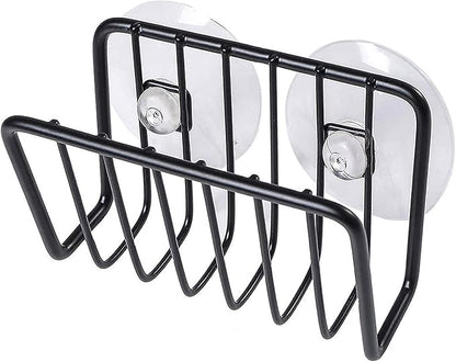 Toplife Sponge Holder for Kitchen Sink, Rust-Proof Suction Cup Sponge Caddy