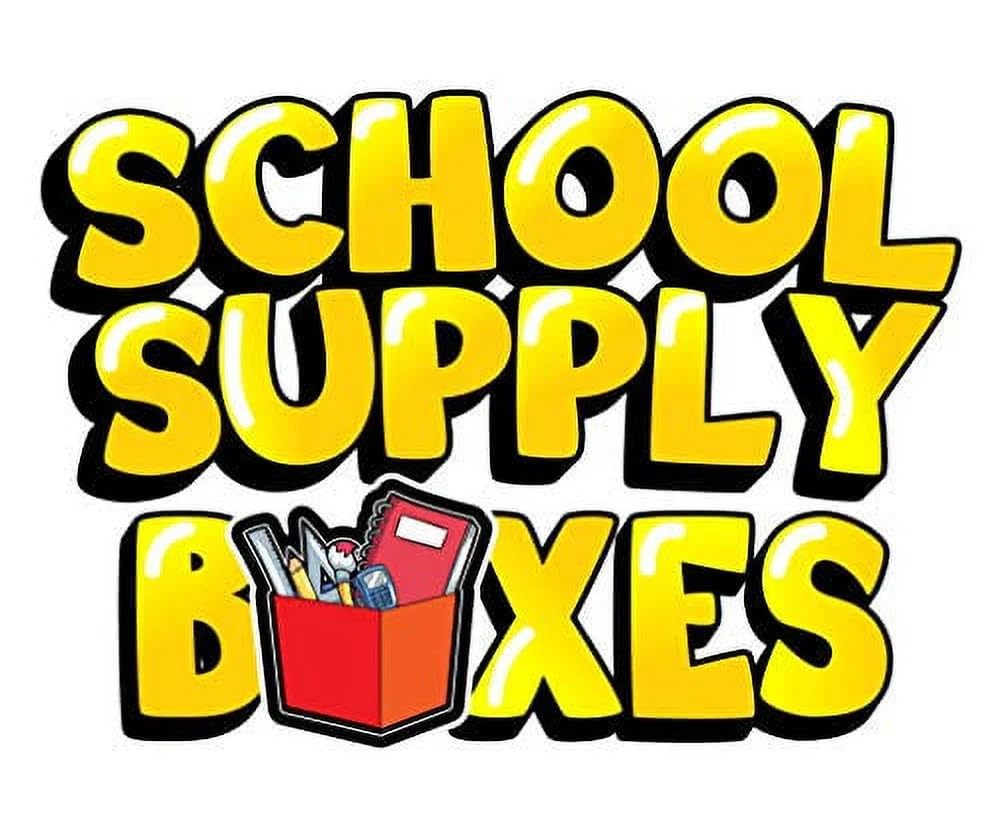 School Supply Boxes | Secondary School Bundle (1 Box) | Back to School Essentials Kit for Students & Teachers | Includes 1" Binders, College-Ruled Notebooks, College-Ruled Filler Paper, & More