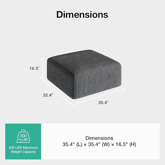 Novilla Modular Sectional Sofa, Modern Cloud Sectional Couch