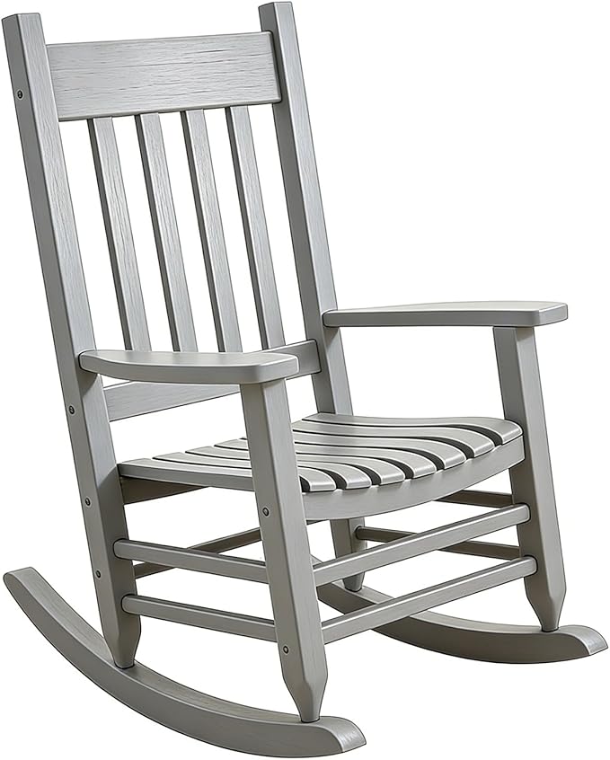 Oversized Outdoor Wooden Rocking Chair