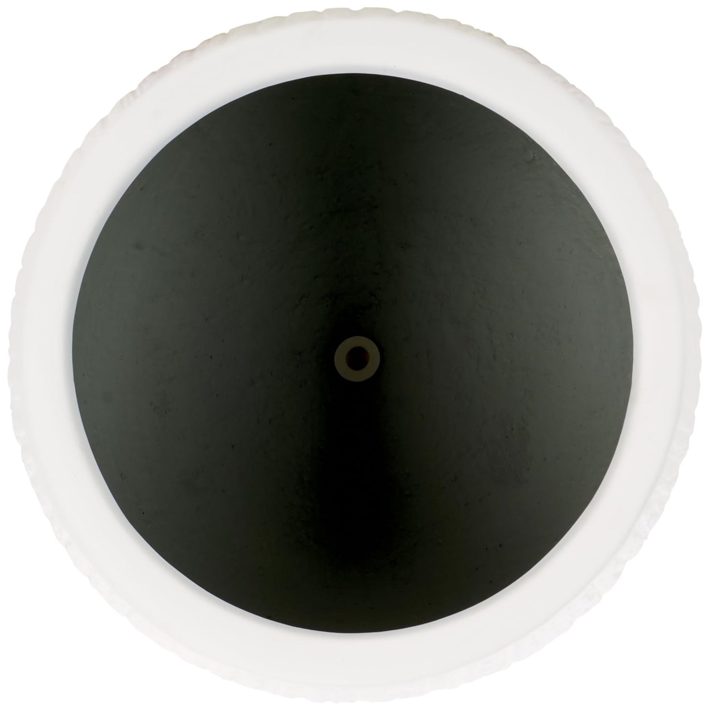 SAFAVIEH Outdoor - Francia White Concrete Ficonstone Planter Pot with Drainage Hole, Frost Resistant Garden Planter for Patio, Deck, Indoor Outdoor Use, 15.7" W x 15.7" D x 14" H (PAT1523C)