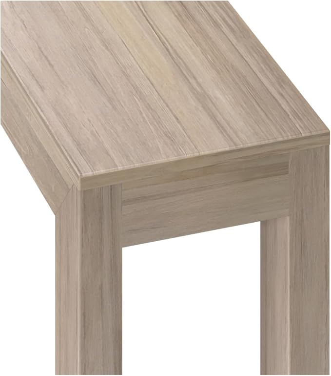Plank+Beam Modern 56 Inch Console Table, Solid Pine Wood Entryway Table
