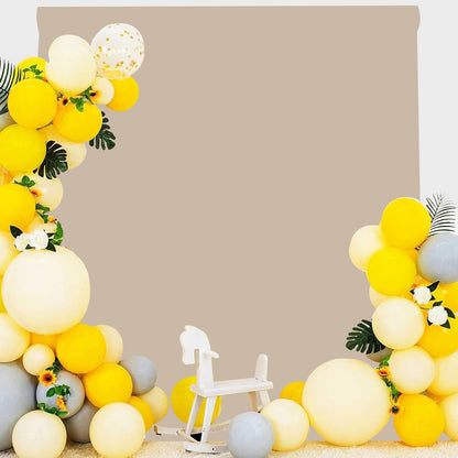 Beige Photo Backdrop for Photoshoot Beige Background for Photography Photo Backdrop Curtain for Party 8 x 10 FT