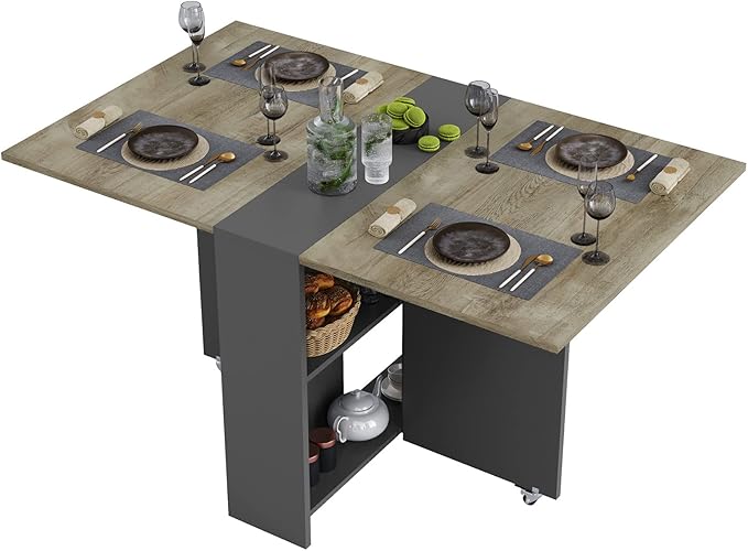 Tiptiper Folding Dining Table