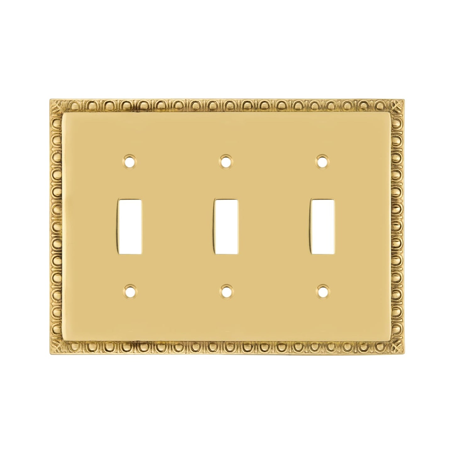 Nostalgic Warehouse Egg & Dart Deco Electrical Outlet Switch Plate Cover