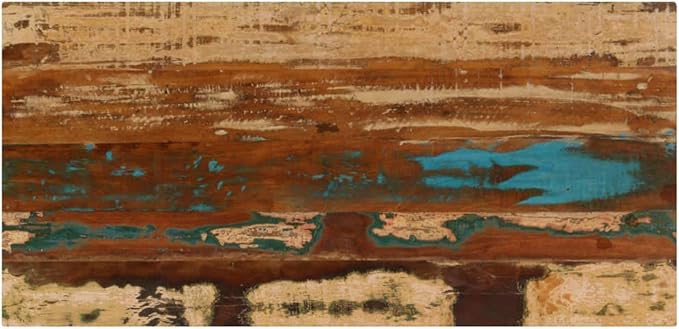 Solid Reclaimed Wood Coffee Table 39.4x19.7x13.8 Inches