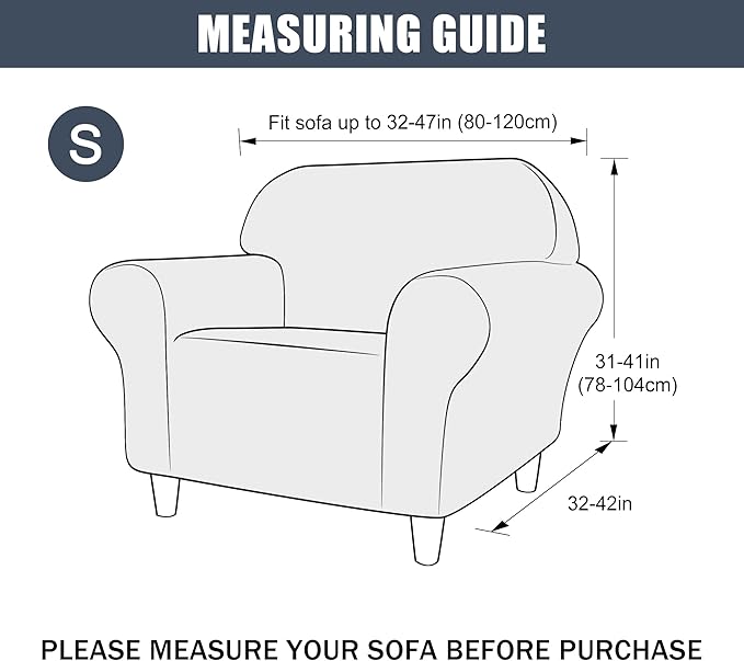 Stretch Sofa Slipcover, Soft Thick Velvet Couch Sofa Cover Furniture Protector
