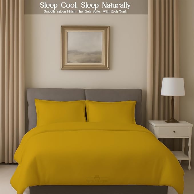 Sleeper Sofa Bed Sheet, 100% Cotton 400 Thread Count, 4 Piece Set, Deep Pocket