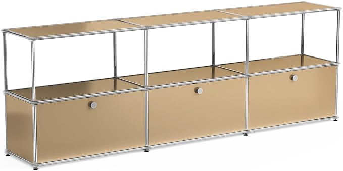 Modern Storage Cabinet Sideboard Versatile Free-Standing Organizer Cabinets