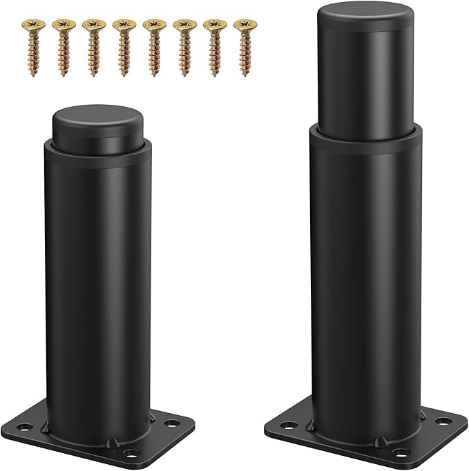 5"-9" Metal Adjustable Legs, Adjustable Height Replacement Legs