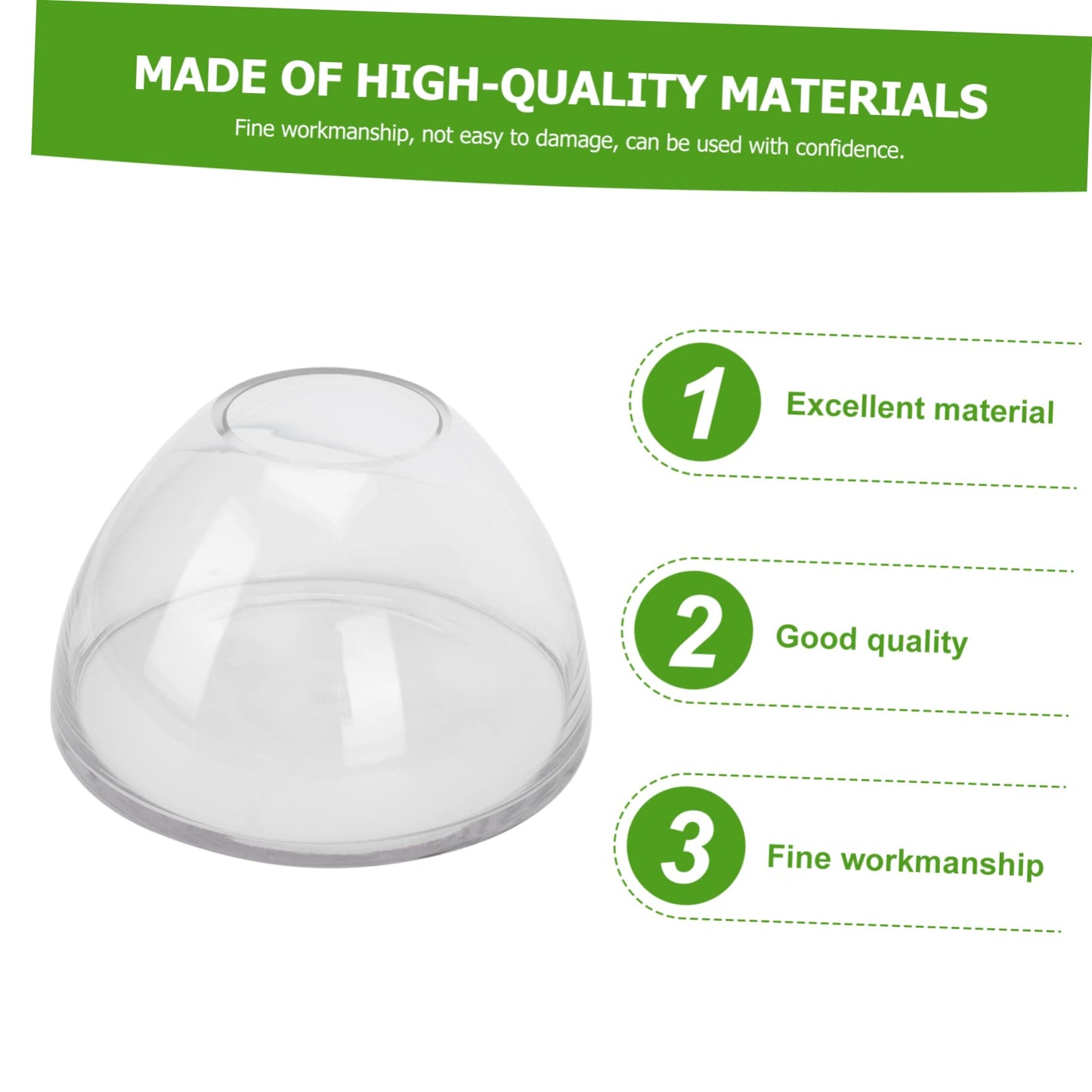 Gogogmee Landscaping Bottle High Borosilicate Glass Terrarium for Plant Decor Wide High Multi-Functional Container for Indoor and Outdoor Use