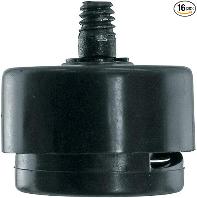Shepherd Pack of 16 Self-Leveling Table Glides, 1/4" Threaded Stem