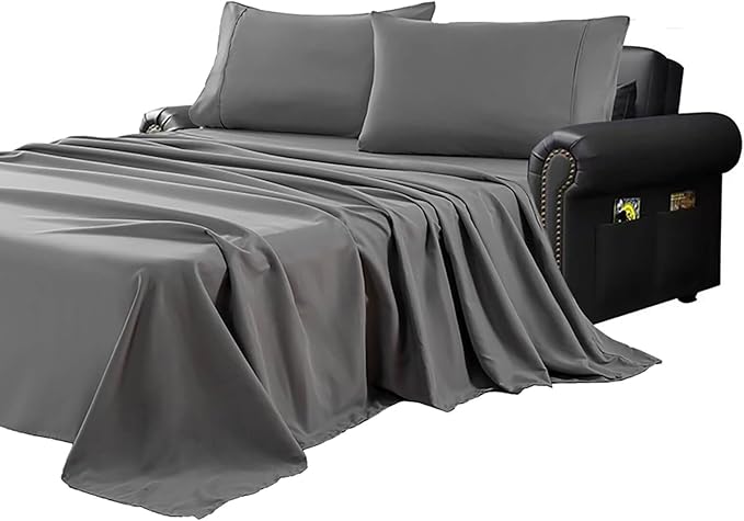 Kingnex Sofa Bed Sheets Queen for Sleeper Sofa Bed