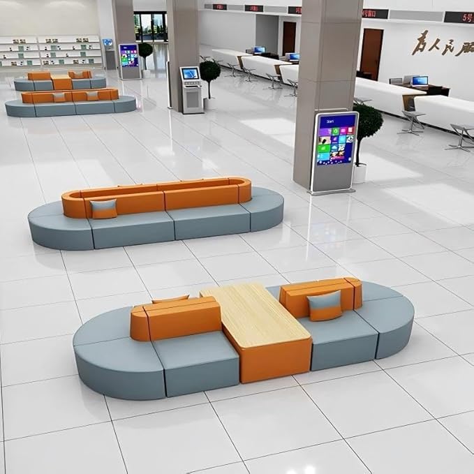 Custom-Shaped Sofas
