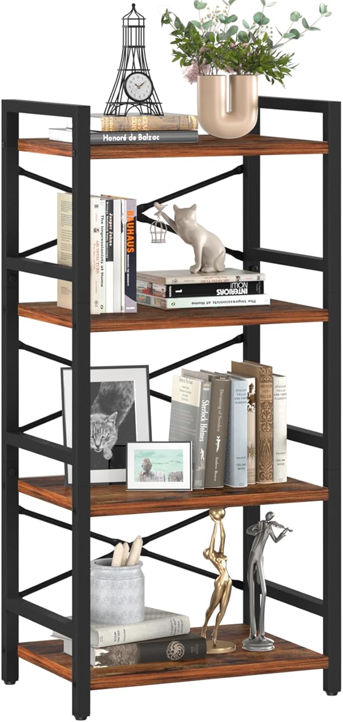 Yoobure 4 Tier Bookshelf