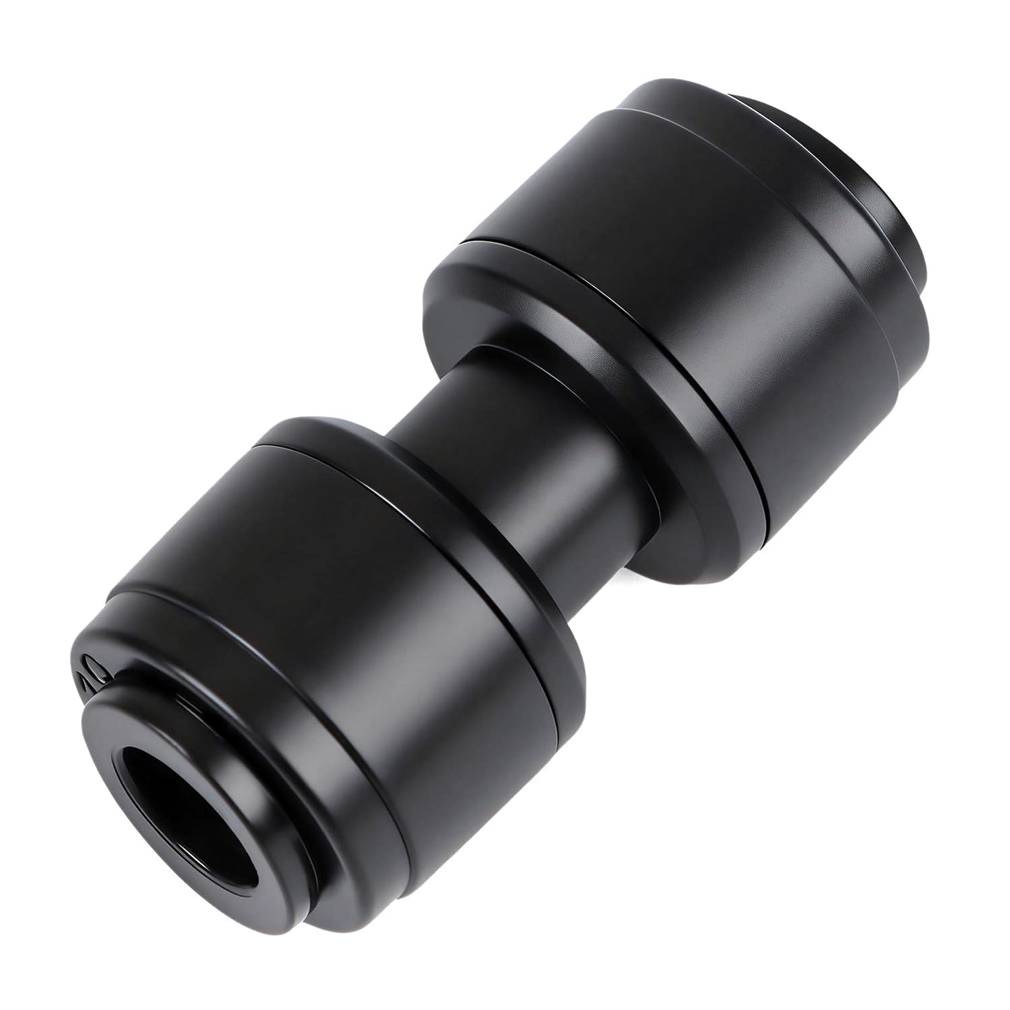 Copadri Quick Connect 1/4" Drip Irrigation Coupling Fitting: 32 Pieces Push to Fit Drip Line Coupler Parts for 1/4-Inch Tubing Leak Free Dripline Hose Connectors for Garden Lawn Sprinkler System
