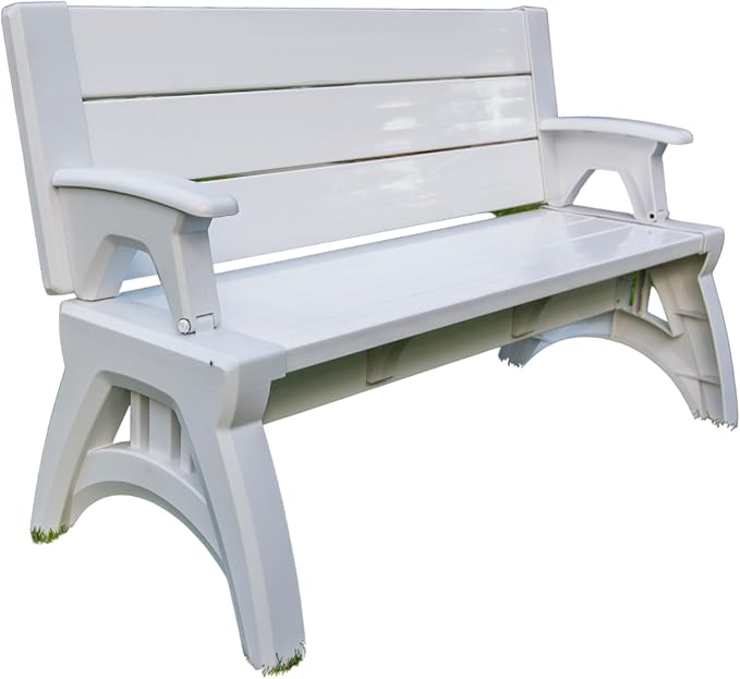 Convert-a-Bench 2-in-1 Outdoor Bench & Picnic Table