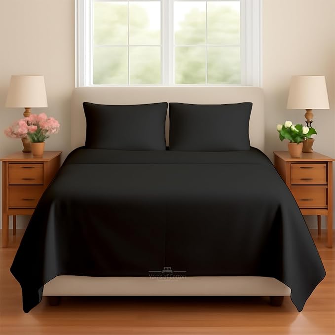 Sleeper Sofa Bed Sheet, 100% Cotton 400 Thread Count, 4 Piece Set, Deep Pocket