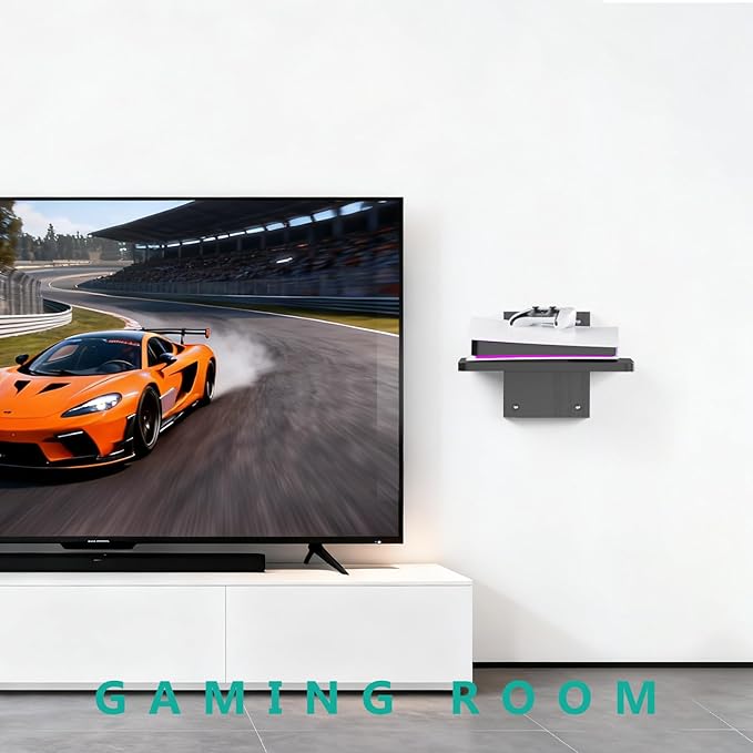 WALI Floating TV Shelf, 1 Tier Projector Shelf