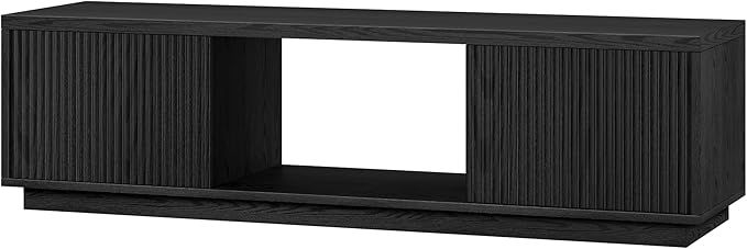 Henn&Hart Fluted TV Stand for TVs up to 65"