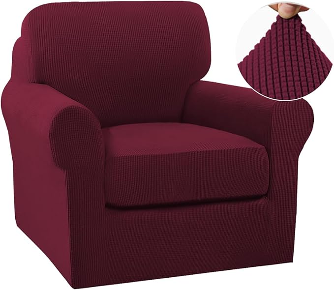 Turquoize 2 Piece Chair Covers Chair Slipcovers