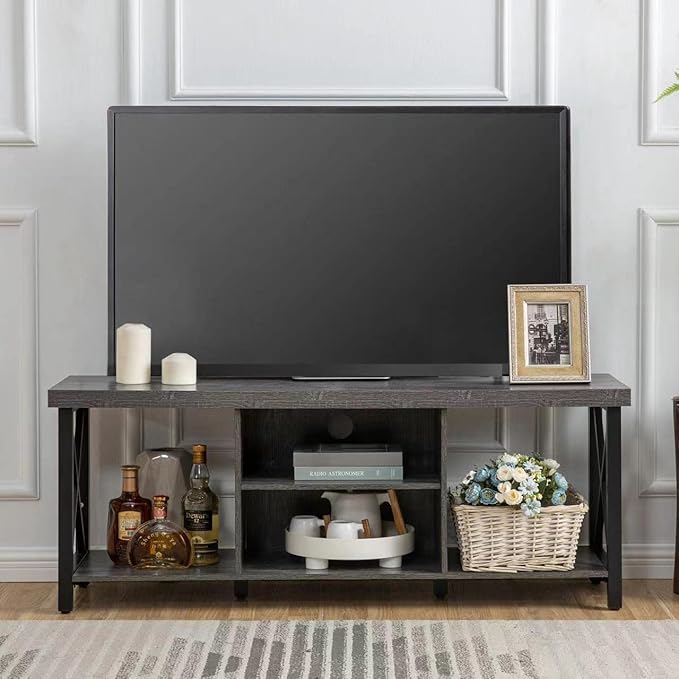 GAZHOME TV Stand for TV up to 55 Inches, TV Cabinet