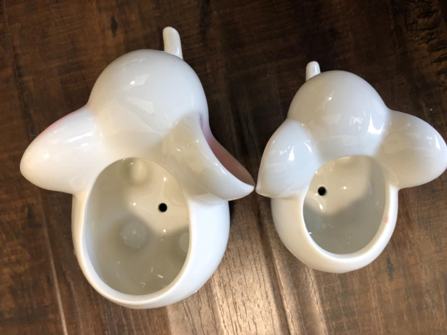 zmgmsmh Cute Elephant Succulent Elephants Home Decor Desk Garden, Animal Shaped Ceramic Succulent Pots with Drainage Hole, Planter Flower Pots(Elephant 2PCS)