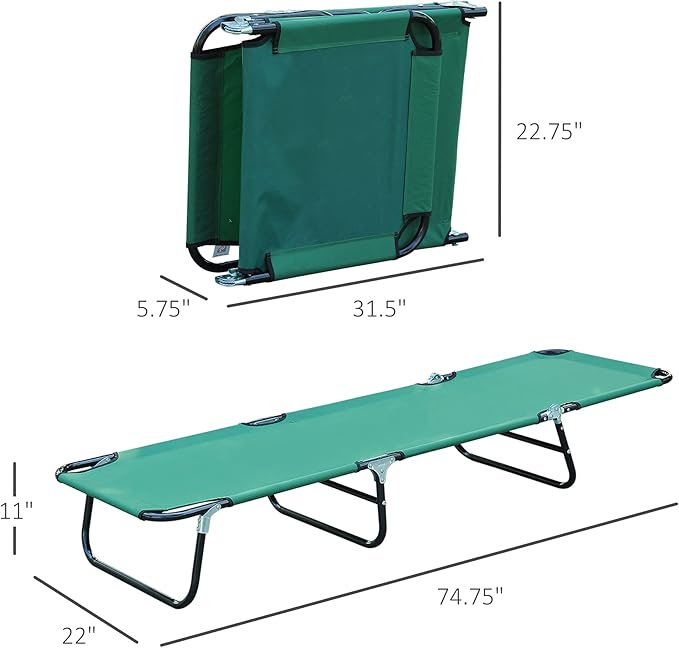 Outsunny Folding Chaise Lounge Pool Chairs, Outdoor Sun Tanning Chairs