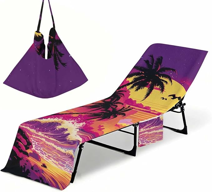 Irisbell Lounge Chair Towel Cover