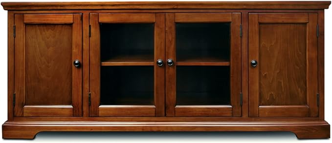 Leick Home 87360 TV Stand with Enclosed Storage