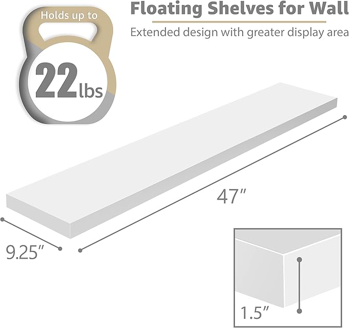 Sorbus Floating Shelves for Wall