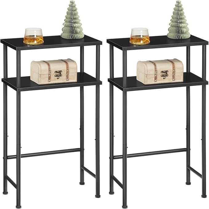 HOOBRO Narrow Console Table for Small Space, 15.7" Entryway Table