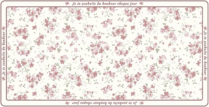 Floral Print Window Sill Cushion – Ultra-Narrow Waterproof Pad