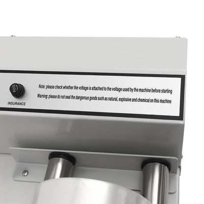 24" Shrink Wrap Machine, 530W Sealer with Heat Gun, Adjustable Temperature Heat Sealing for PVC, POF, PP, PE Films, Ideal for Packaging and Protection