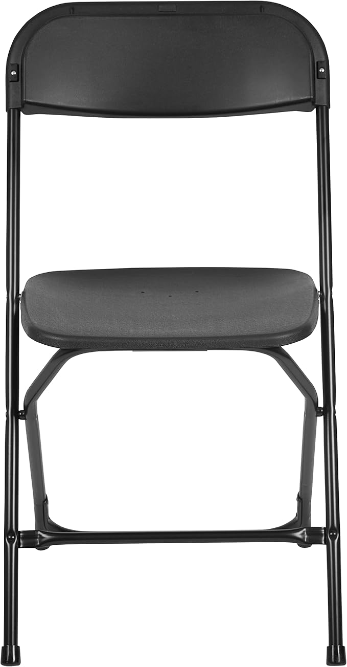 Flash Furniture Hercules Set of 10 Indoor/Outdoor Heavy-Duty Plastic Folding