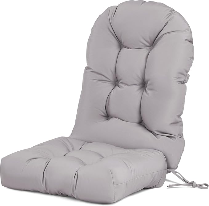 Adirondack Chair Cushion Tufted Waterproof Outdoor Rocking Chair Cushions