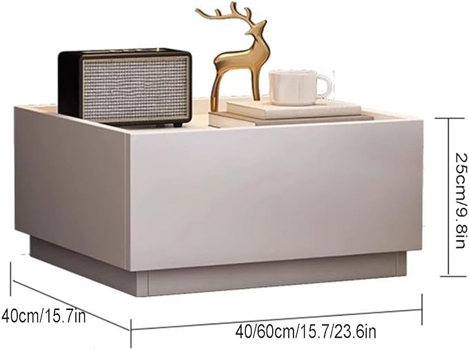 Bedside Table with Drawers DIY Simple Bedside Storage Cabinet Multifunctional