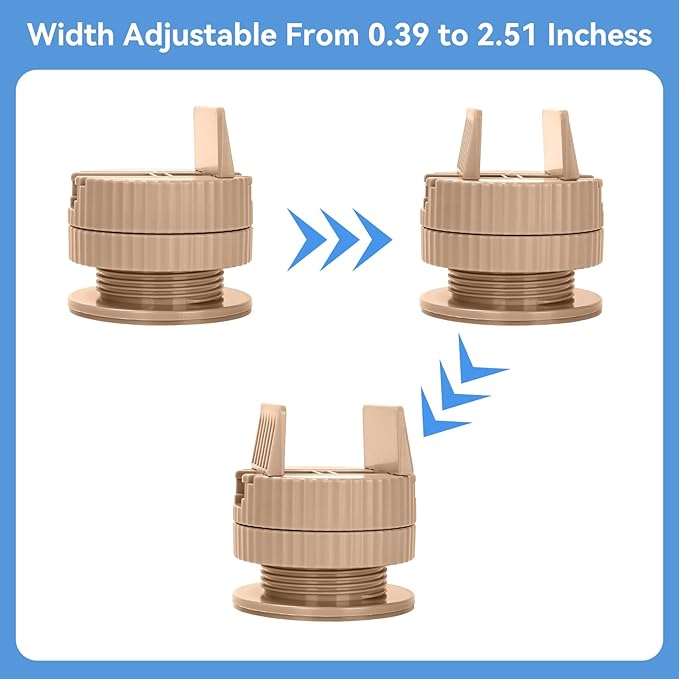 4 Pack Heavy Duty Bed Risers