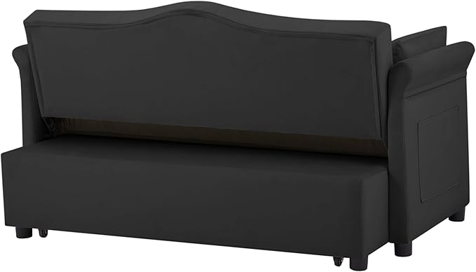 Auvsoce 57'' Convertible Sleeper Sofa Bed