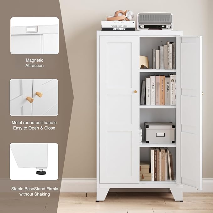 Yizosh Metal Storage Cabinet