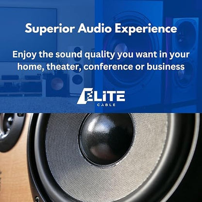 16/4 Audio Speaker Wire Cable, 16AWG/4-Conductor, UL Listed, CMR/CL3R, (Riser/in-Wall & Outdoor/In-Ground (Direct Burial)- 100% Oxygen Free Pure Bare Copper (OFC), 500ft Bulk Cable (65 Strands)